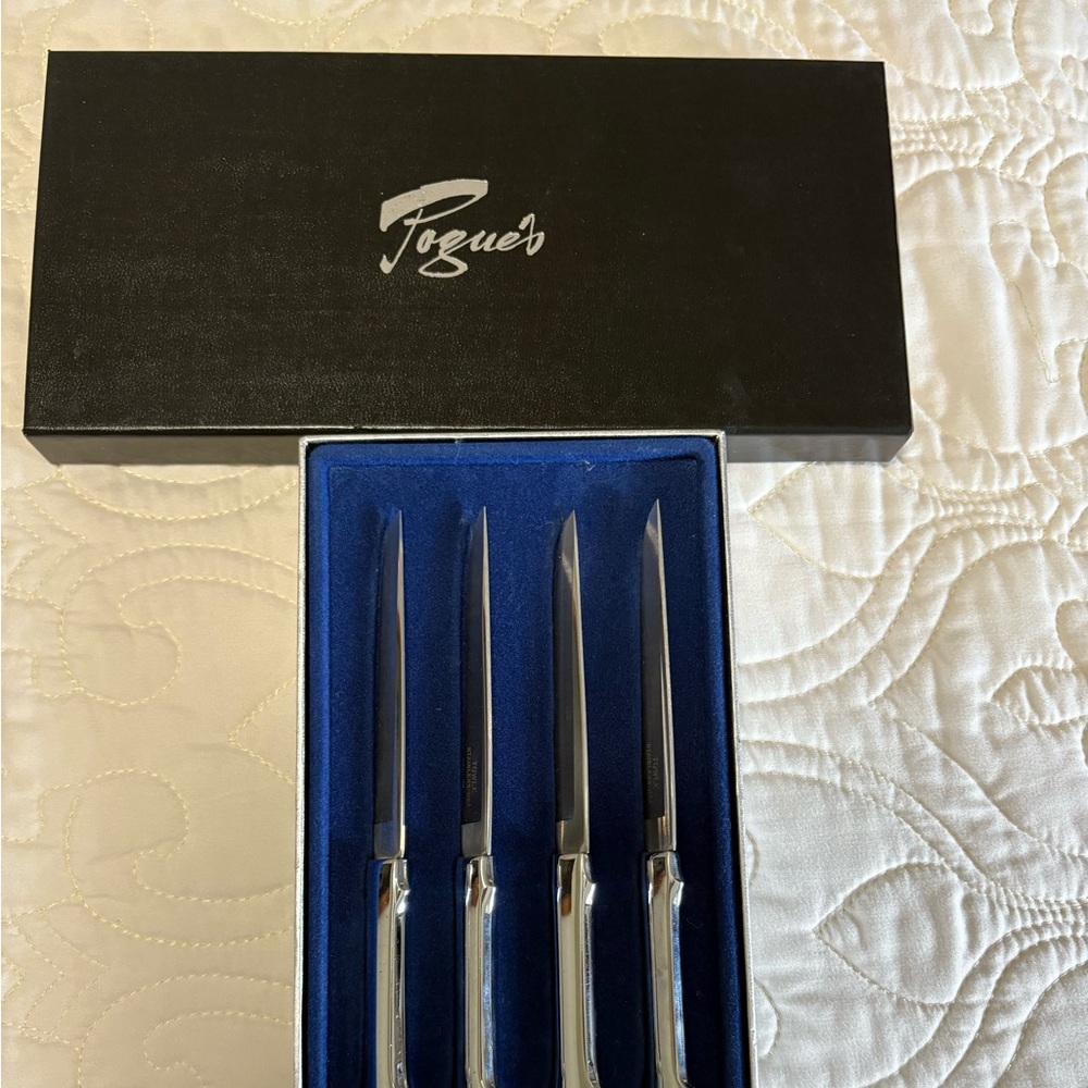 Towle Silver Stainless Steel Steak Knives